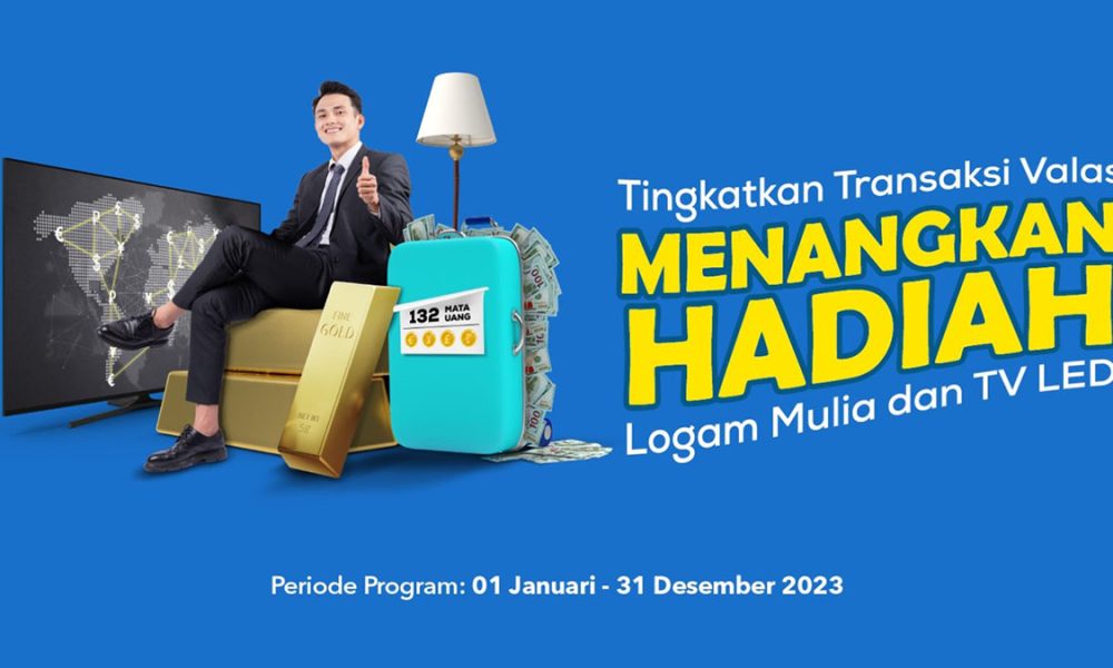 Transfer Valas Bisa Bawa Pulang TV LED dan Logam Mulia, Simak Caranya