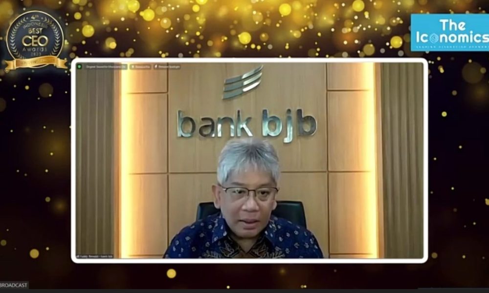 Direktur bank bjb Raih Penghargaan Best CEO 2023 dari The Iconomics