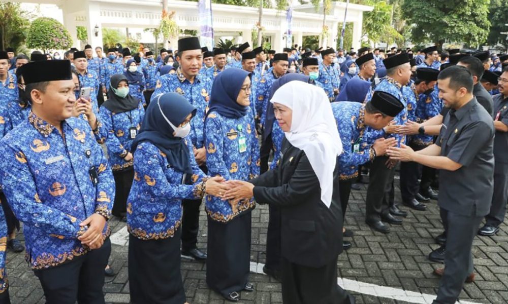 Gubernur Khofifah Larang ASN Pemprov Jatim Mudik Gunakan Mobil Dinas
