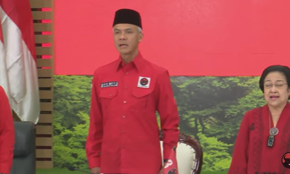 Megawati Ditemani Ganjar Sambut Elite PPP yang Datang ke Kantor PDIP
