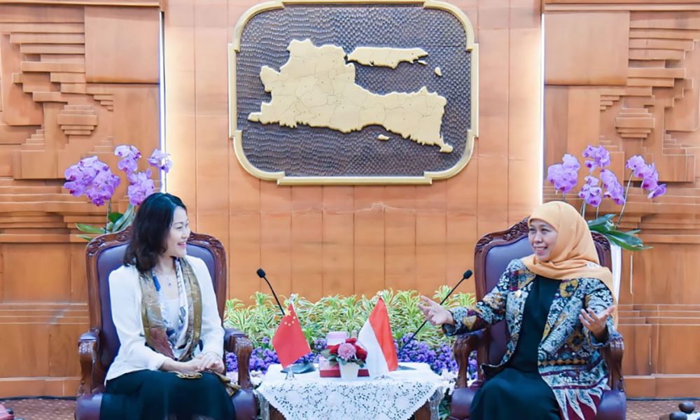 Gubernur Khofifah Bahas Peningkatan Kerjasama di Bidang Pedidikan dan Teknologi Pertanian dengan Tiongkok