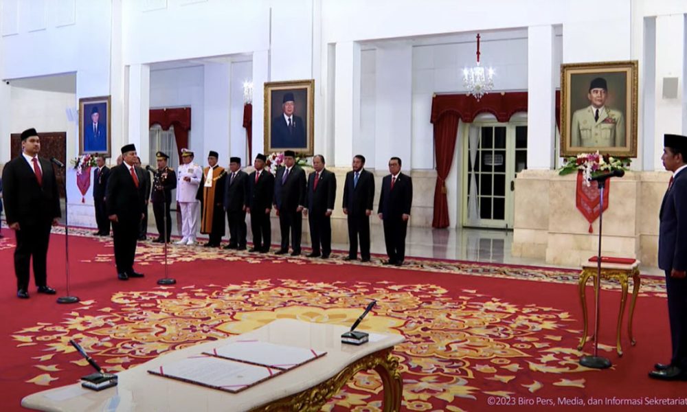 Dito Ariotedjo Dilantik Jadi Menpora