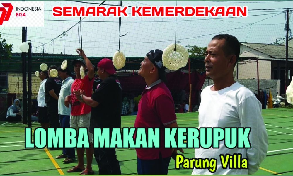 Lomba Makan Kerupuk Parung Villa