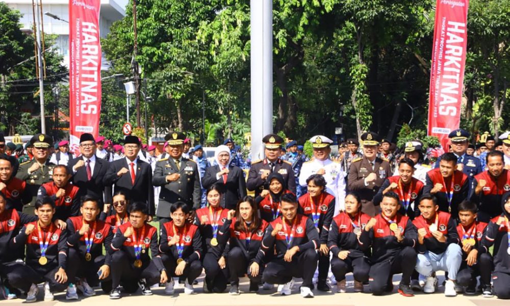 Sebanyak 86 Atlet dan Pelatih Jatim yang Berprestasi di SEA Game Kamboja Dapat Bonus Uang