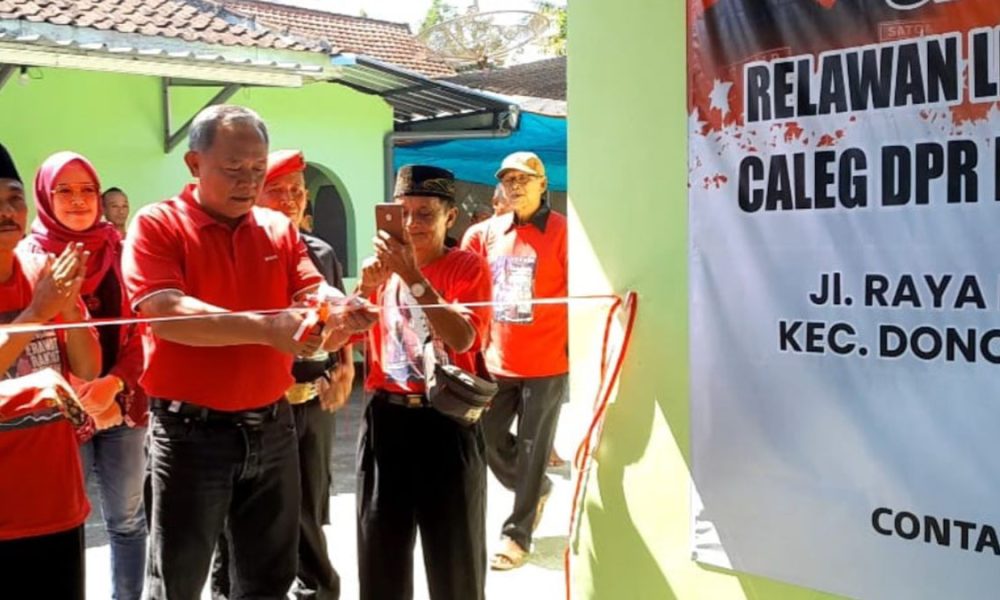 Pengukuhan Korcam dan Peresmian Posko Relawan Sedulur Ganip di Donomulyo Malang