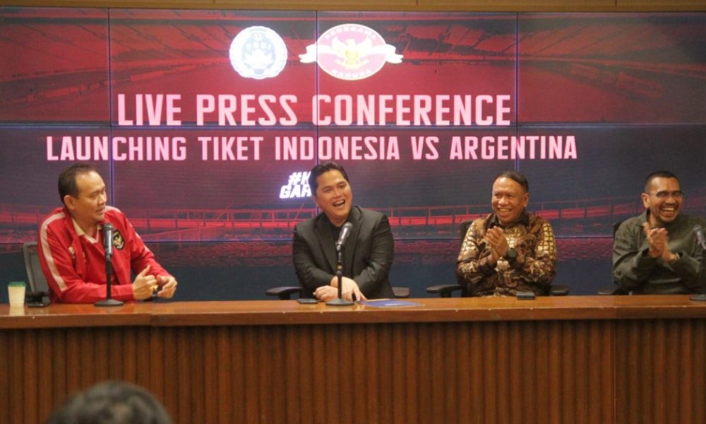 Tiket FIFA Matchday Indonesia Vs Argentina dari Rp600 Ribu hingga Rp4,25 Juta