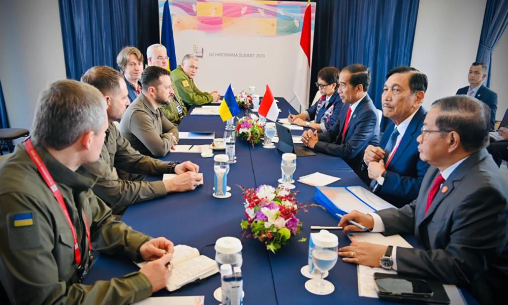 Bertemu Presiden Zelenskyy, Jokowi: Indonesia Terus Dukung Perdamaian di Ukraina