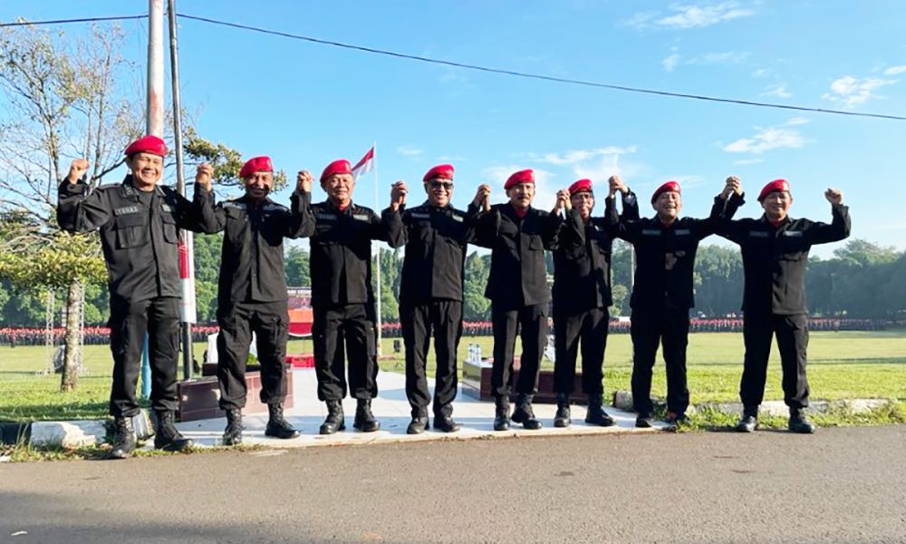 Pembekalan Pasukan Cakra Buana Jelang Puncak Peringatan Bulan Bung Karno di Jakarta