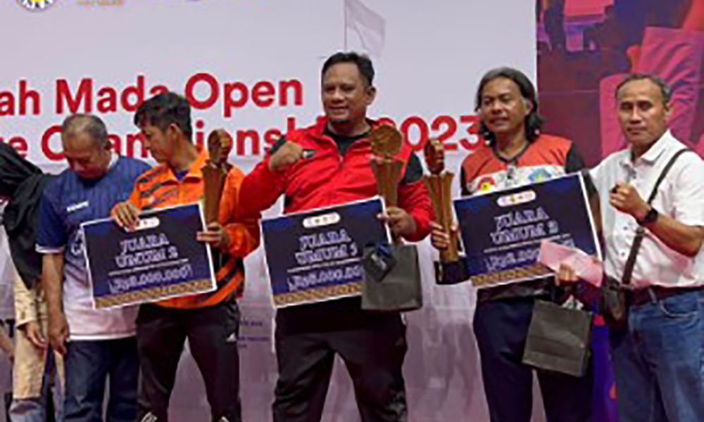 Tanpa Formasi Lengkap, Renzo United Juara Umum Gajah Mada Open Karate Championship 2023