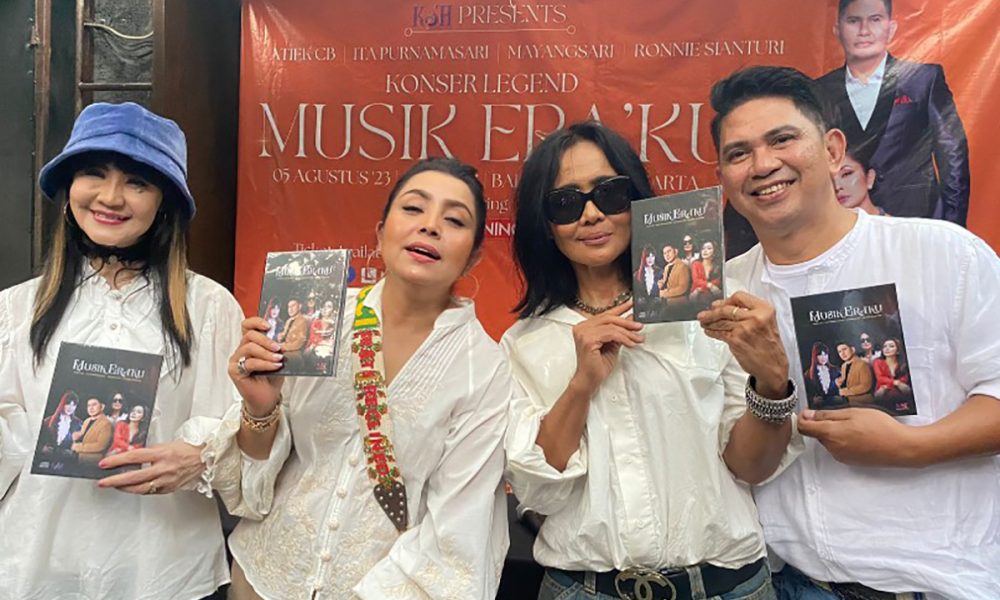 Atiek CB, Ita, Mayangsari dan Ronnie Sianturi akan Gelar Konser ‘Musik Eraku’