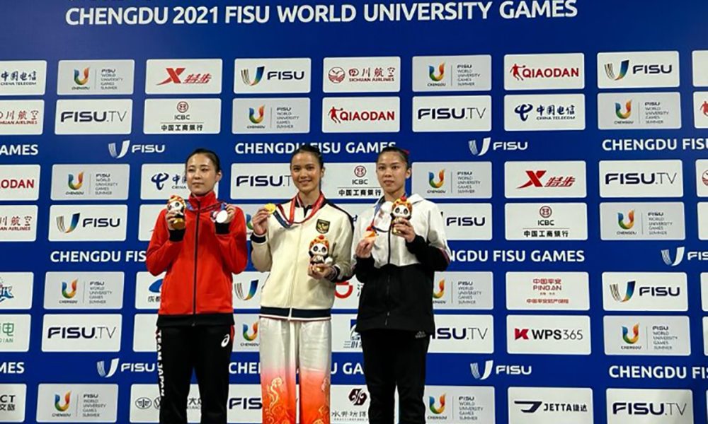 Rara Bikin Kejutan dan Edgar Sumbang Perak di FISU World University Games 2021