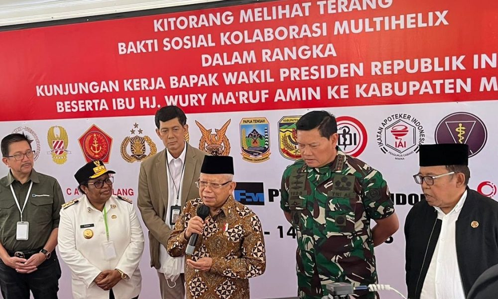 Wapres Saksikan “Kitorang Melihat Terang”