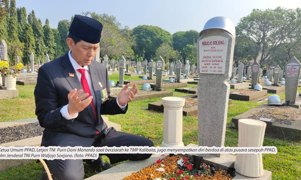 Potong Tumpeng dan Ziarah ke TMP, Tandai Peringatan HUT PPAD ke-20