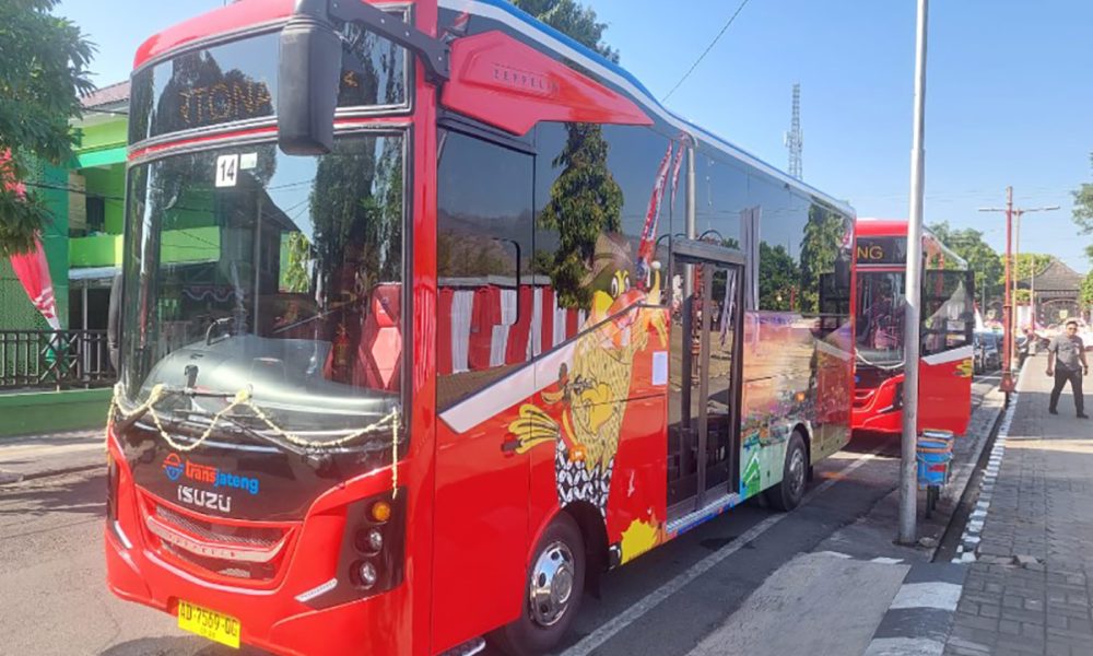 Surakarta – Wonogiri Terhubung Bus Trans Jateng