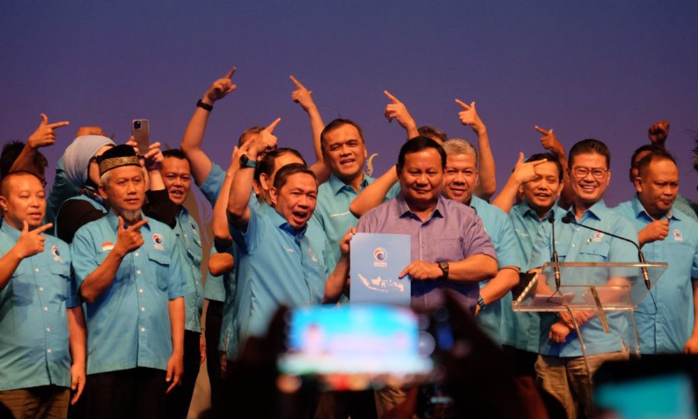 Deklarasikan Dukungan Partai Gelora, Anis Matta: Prabowo Orang yang Tepat untuk Mempersatukan Kita