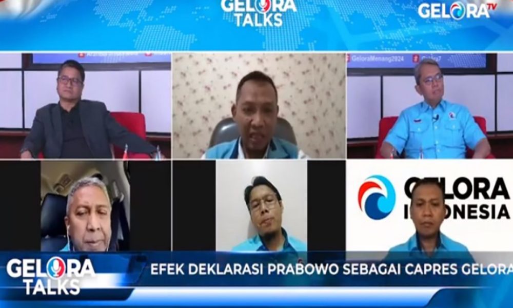 Siap Menangkan Prabowo, Partai Gelora Yakin Dapat Efek Ekor Jas di Pemilu 2024