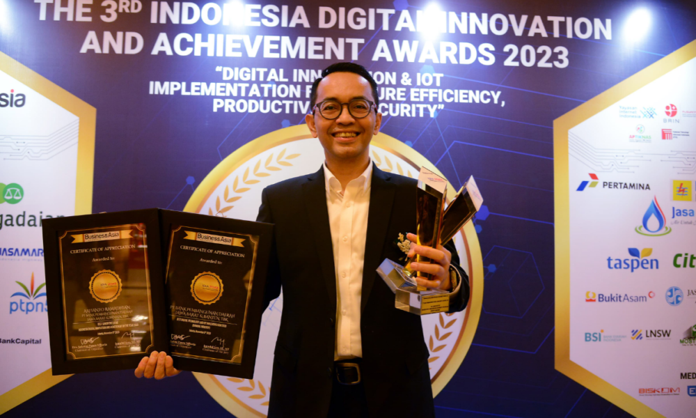 bank bjb Raih ‘Best Digital Technology and IOT Implementation 2023 in Banking Industry’