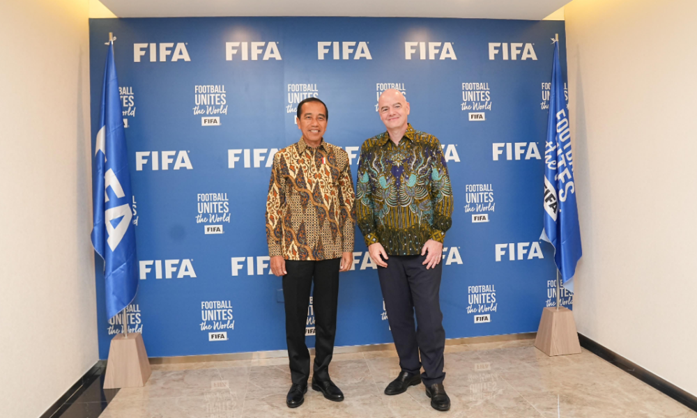 Presiden Jokowi Resmikan Kantor FIFA Jakarta Sebagai Hub Asia Tenggara