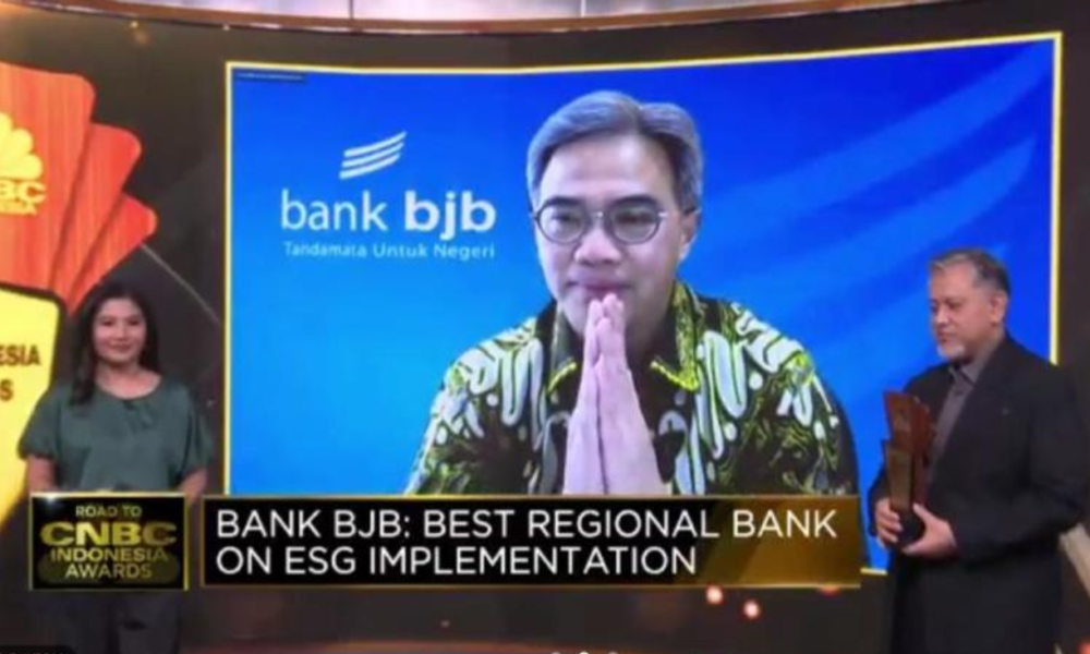 bank bjb Raih Penghargaan Best Regional Bank dalam CNBC Indonesia Awards 2023