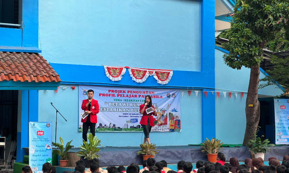 Mahasiswa Fikom Universitas Mercu Buana Gelar KPN Anti Bullying dan Literasi Digital