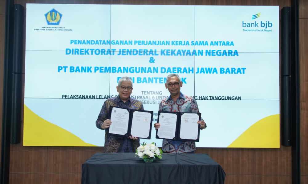 Optimalkan Lelang Eksekusi, bank bjb Kolaborasi dengan DJKN Kemenkeu