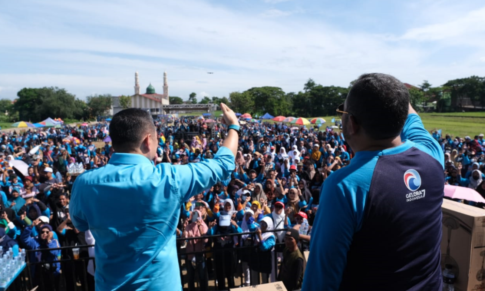 Gelar Panggung Rakyat di Karanganyar, Partai Gelora Sosialisasikan Program Kuliah Gratis