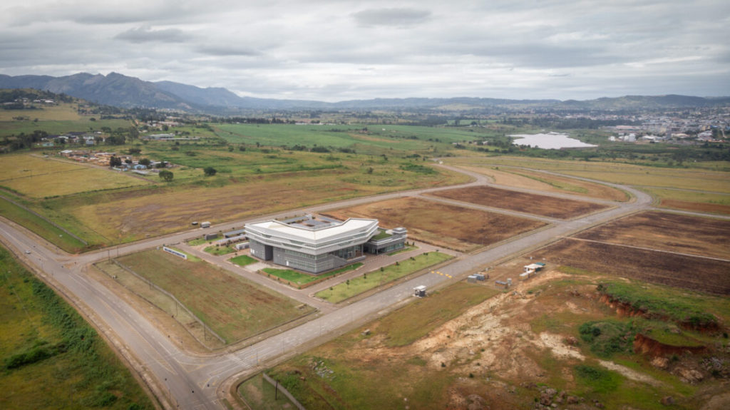 Kawasan Ekonomi Khusus Eswatini,  "the Royal Science and Technology Park". Foto: Courtesy Yeshiel Panchia / ICIJ