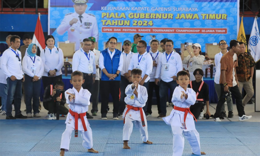 Open dan Festival Karate Tournament Championship 2024 Dimulai