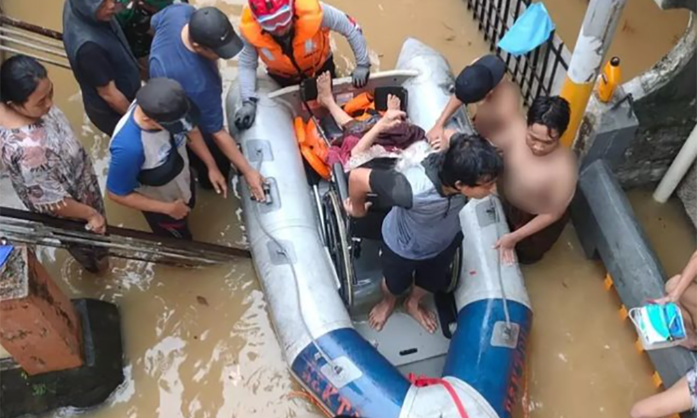 Banjir DKI Jakarta Akibatkan 463 Jiwa Terdampak