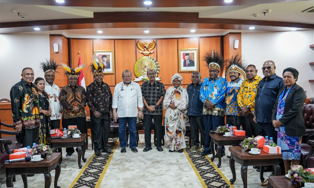 Datangi DPD RI, Asosiasi MRP Minta Pilkada Papua hanya Diisi Calon Orang Asli Papua