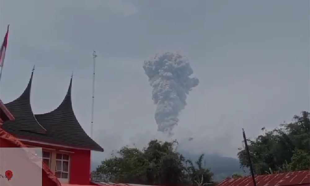 Gunung Marapi Erupsi, Status Level III Siaga