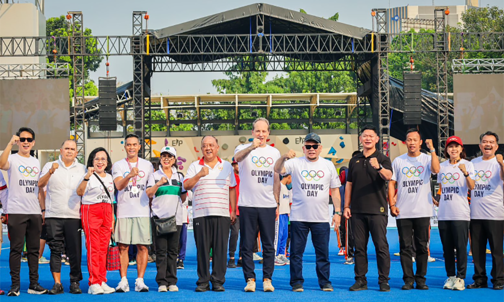 Buka Olympic Day di GBK, LaNyalla Bakar Semangat Atlet yang Bakal Tampil di Olimpiade 2024 Paris