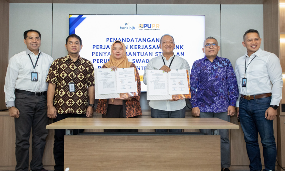 bank bjb Tandatangani MOU dengan Kementerian PUPR, Salurkan Dana BSPS