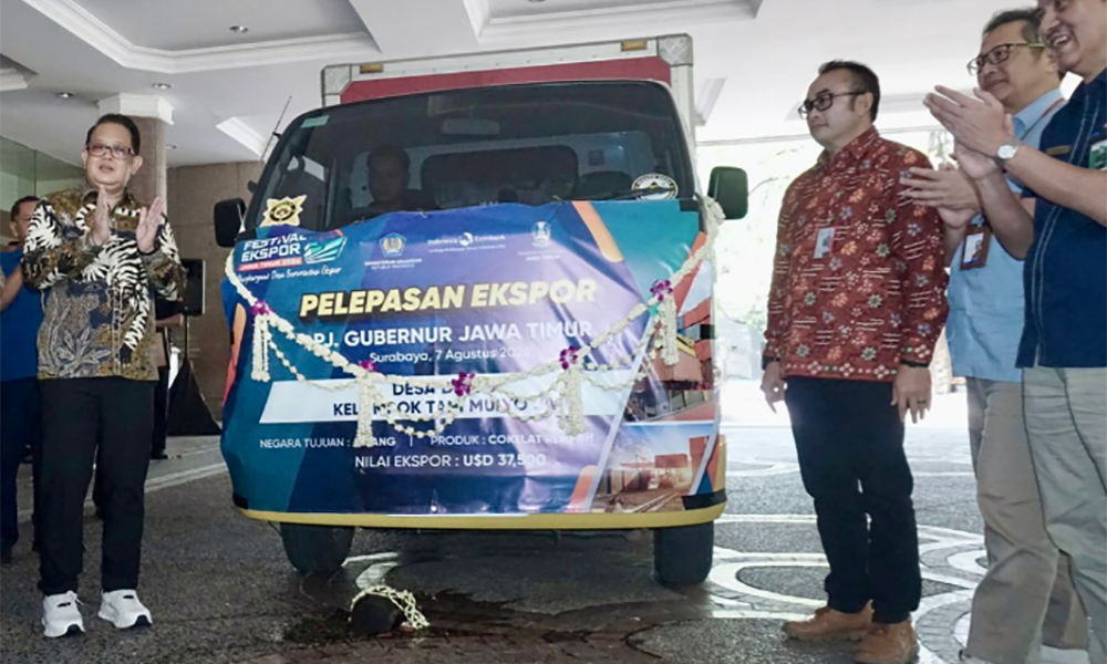 Produk Unggulan Jatim ke Empat Negara Total Rp1,3 Miliar