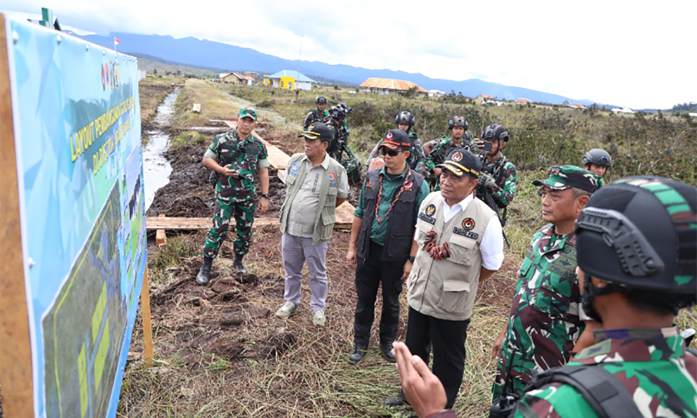 Pemerintah Bangun Gudang Logistik Tambahan di Papua Tengah Antisipasi Kelaparan dan Cuaca Ekstrem