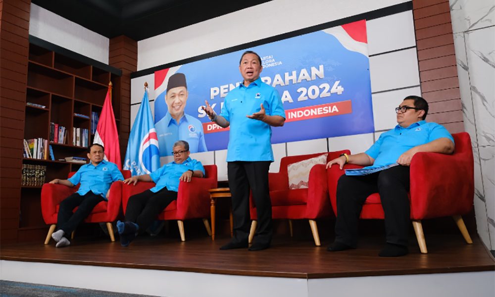 Partai Gelora Serahkan 14 SK Cakada, Ini Kata Anis Matta