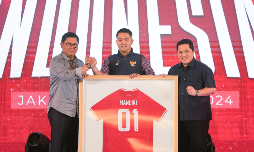 Bank Mandiri Sponsori Timnas, Erick Thohir: PSSI tak Selalu Andalkan Dana Pemerintah