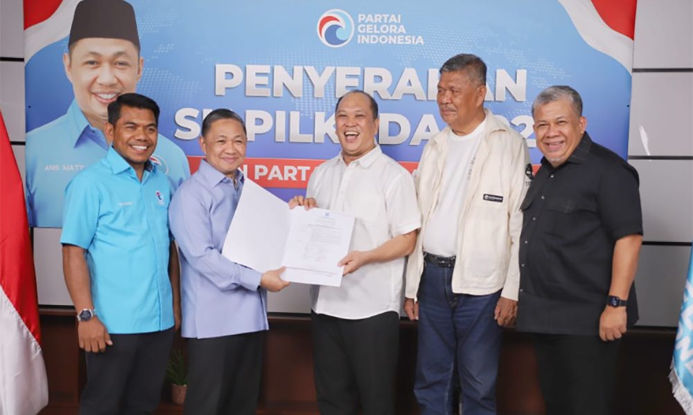 Partai Gelora Usung Andi Sudirman-Fatmawati dan Ruksami-Sjafei di Pilgub Sulsel dan Sultra