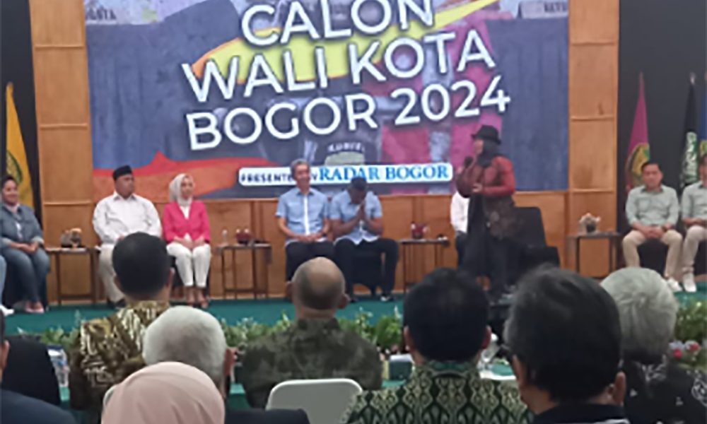 Debat Paslon Wali Kota Bogor belum Bicara Atasi Kemiskinan, PAD, Air Bersih