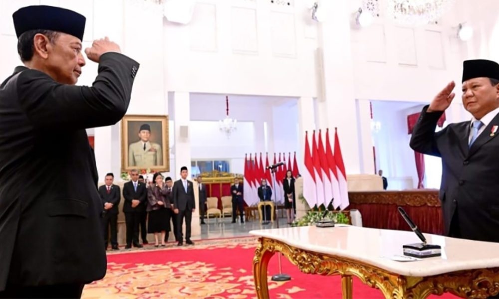 Presiden Prabowo Lantik para Penasihat Khusus, Utusan Khusus, dan Staf Khusus Presiden