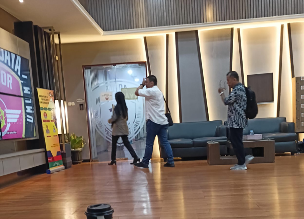 Kasus Penggelapan Dana Organisaai, Mantan Sekjen PWI Pusat Penuhi Panggilan Penyidik