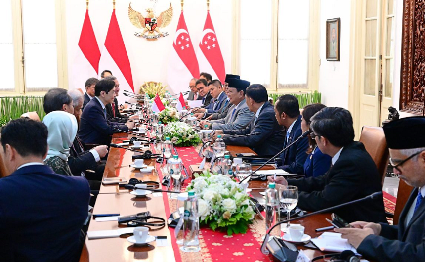 Presiden Prabowo dan PM Wong Bahas Penguatan Kerja Sama Bilateral Indonesia-Singapura
