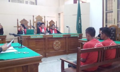Pengadilan Negeri Medan vonis mati dua kurir sabu-sabu 10 kg