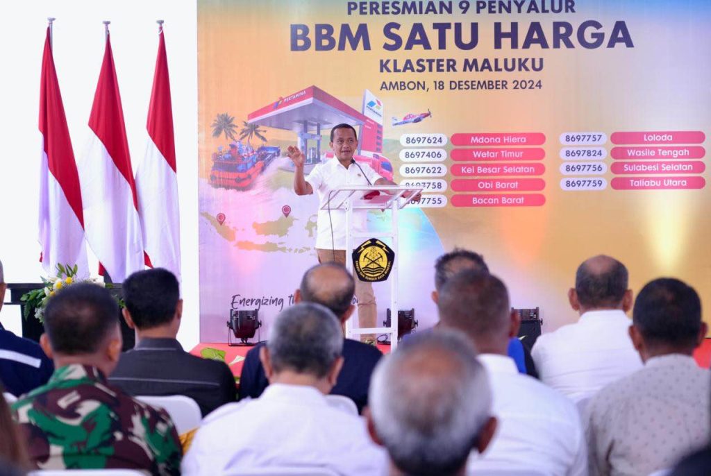 Menteri ESDM Resmikan 31 Penyalur BBM Satu Harga