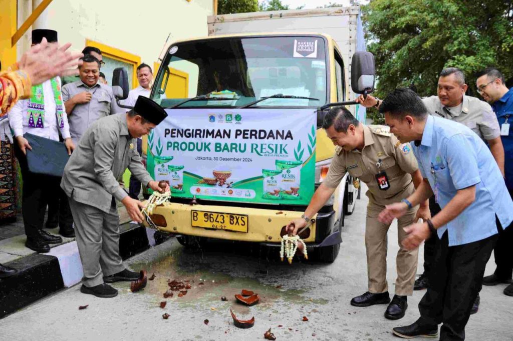 Pemprov DKI Luncurkan Produk Beras ‘Resik’ dan Program Foodhub