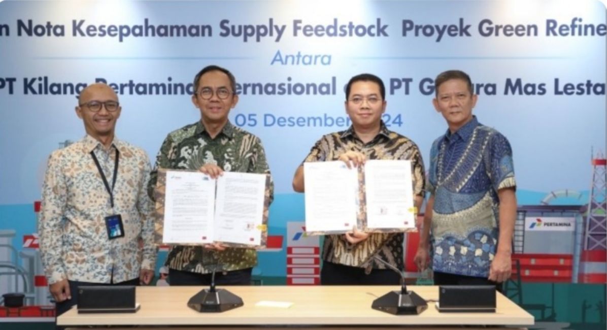 Kilang Pertamina Terus Kembangkan Bisnis Green Feul dari Minyak Jelantah