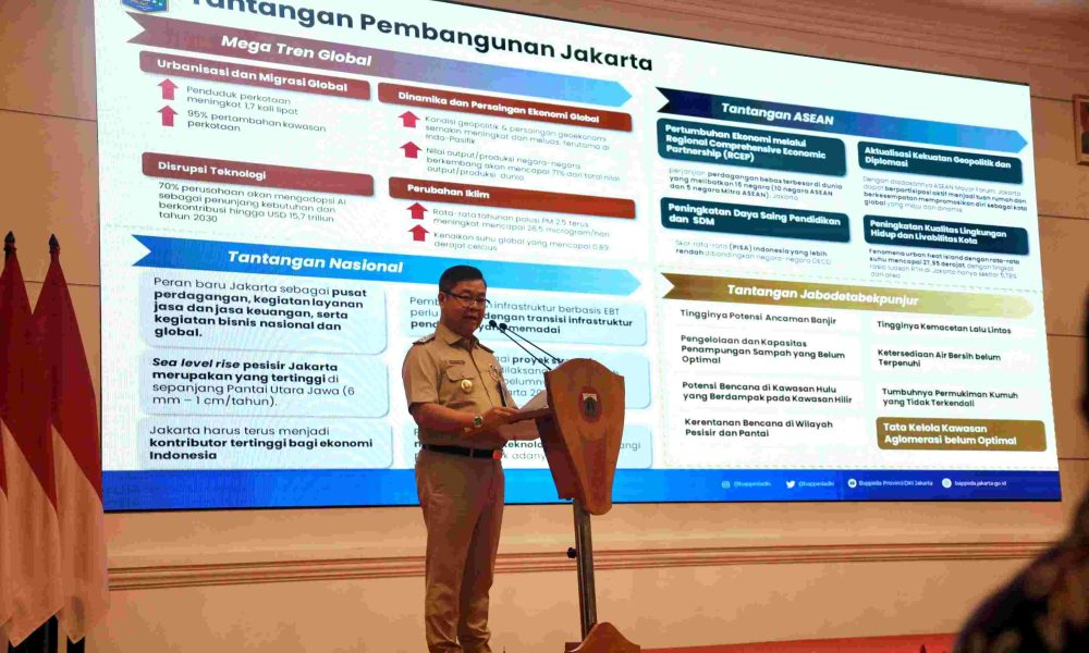 Pj Gubernur DKI Sebut Jakarta Bersiap Menunju Kota Global