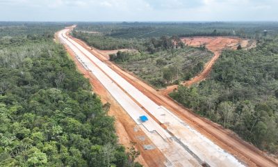 Proyek Tol Betung – Tempino Kontruksi Capai 68,28 Persen