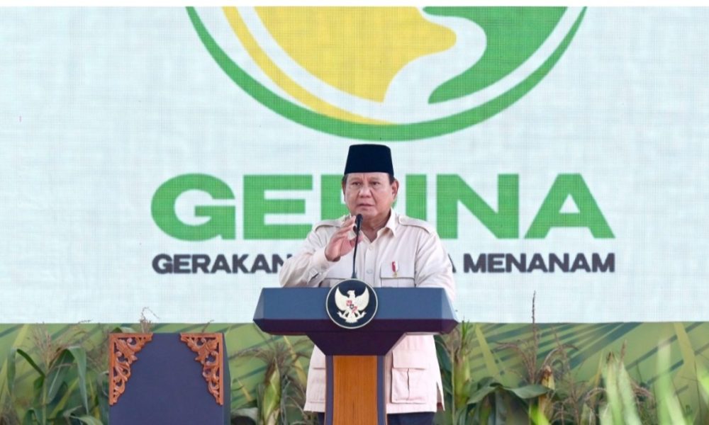 Presiden Luncurkan Gerakan Indonesia Menanam Wujudkan Ketahanan Pangan Nasional