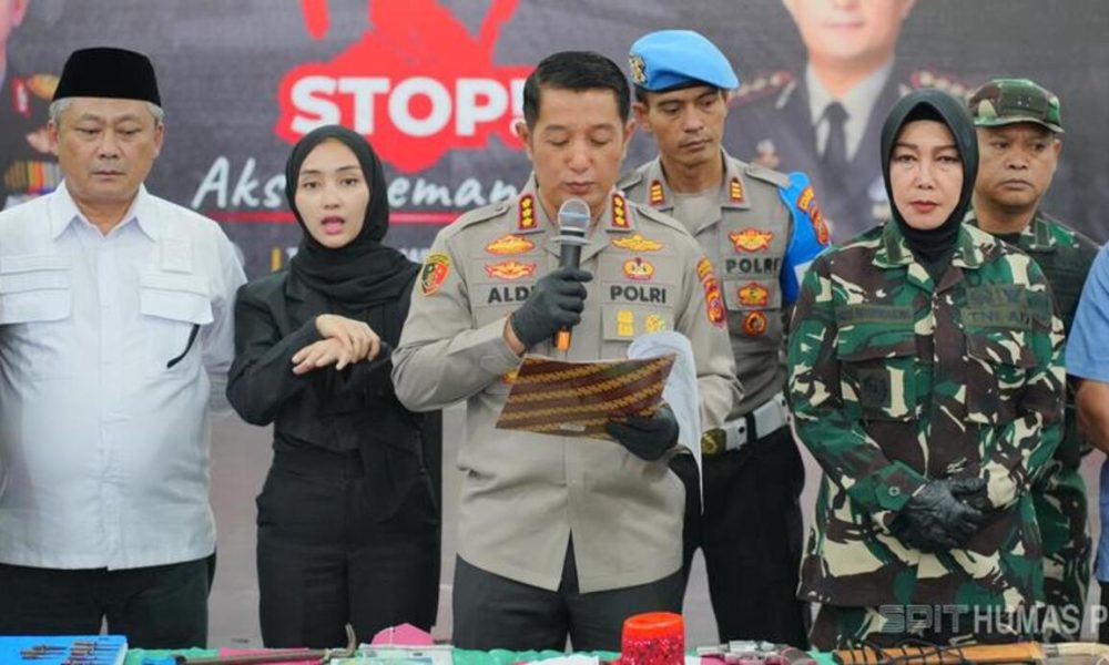 Polresta Bandung Amankan Ratusan Preman dalam Operasi Pekat Lodaya 2025